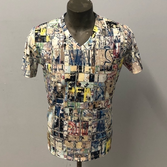 steven land Other - Steven land t-shirt vneck collage print regular